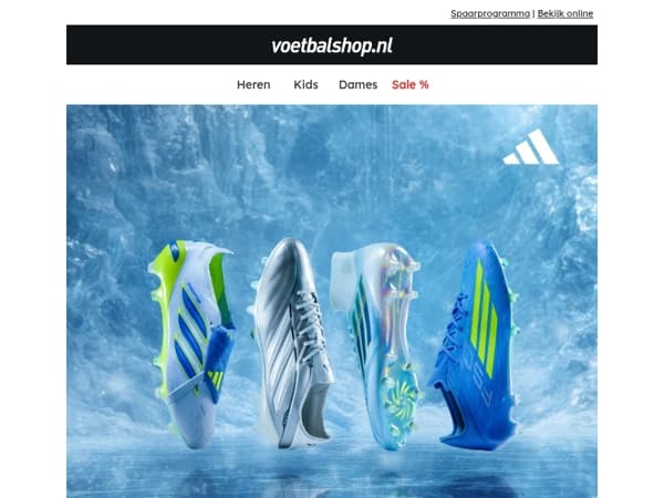 Het adidas Ice Cold Pack nu in alle prijspunten verkrijgbaar!