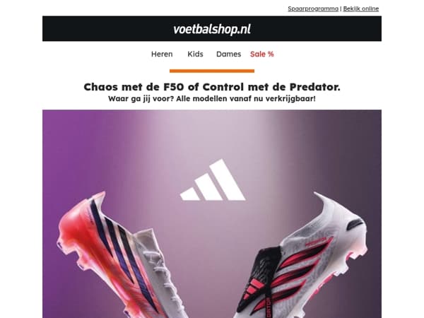 F50 🆚 Predator: welke kies jij?