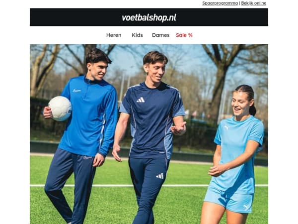 Shop de nieuwste Teamwear collecties!