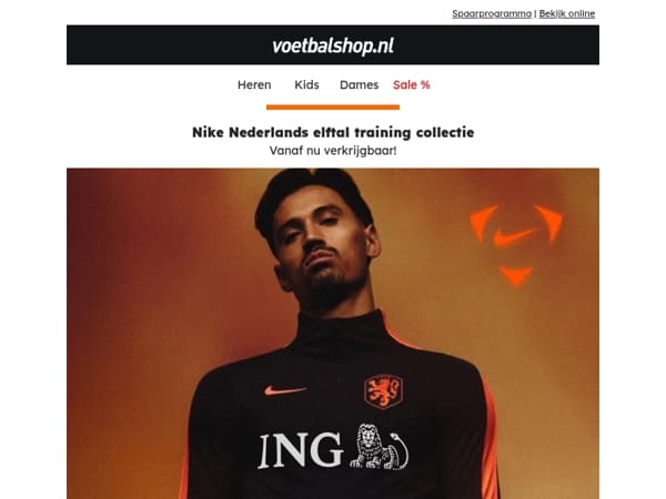 🆕 Nike Nederlands elftal training collectie en meer!
