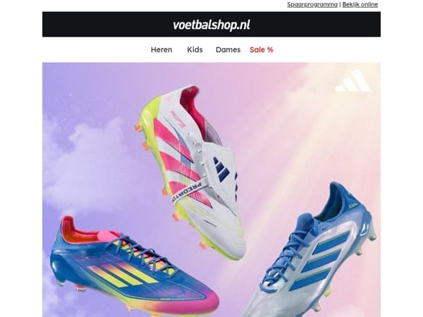 Shop de nieuwste releases bij Voetbalshop! ⚽🔥