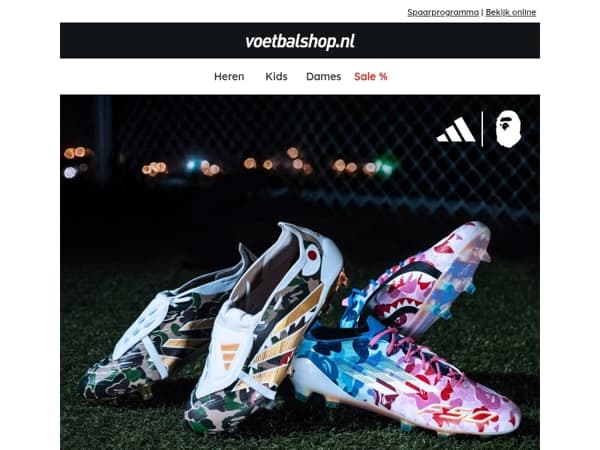 RELEASE: adidas x BAPE collectie 🔥