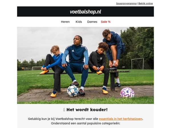 🍂 Het wordt kouder! Ben jij goed voorbereid?