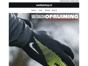 🚨 Voetbalshopruiming! Mega korting op jouw favoriete items!