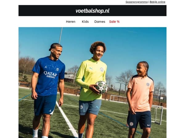 Van PSG tot Liverpool – Shop de kleding van Europese topclubs! ⚽