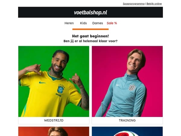 🏆🔥 Het gaat nu echt beginnen!