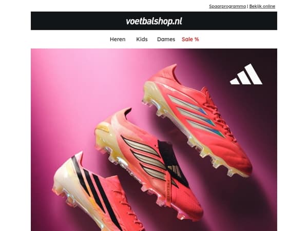 🩷⚽ Dit is het Road to Glory Pack van adidas!