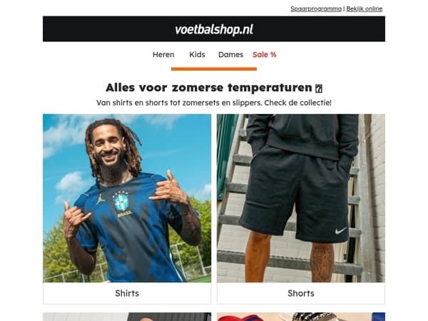 ☀️ Alles voor een voetbalzomer!