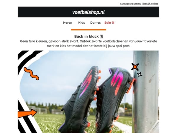 Dit staat wel héél strak op het veld 🖤