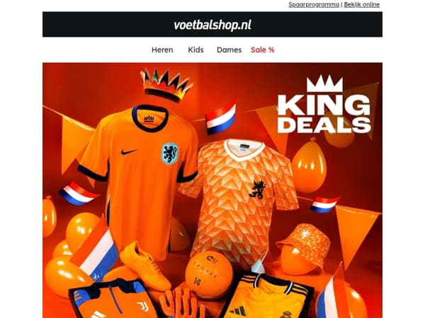 Scoor jouw Koningsdag items met hoge korting!🔥