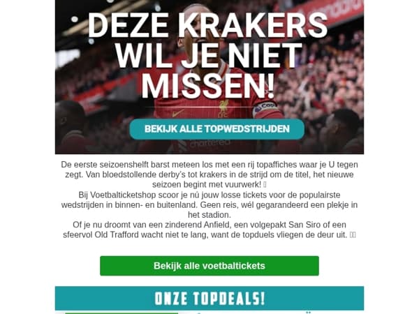 📆 De grootste affiches van de eerste seizoenshelft



😍