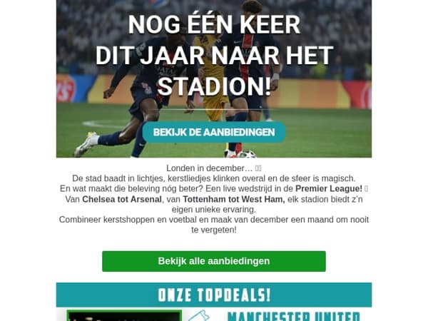 ⚽ Nog één weekend vol voetbal, sfeer en passie!