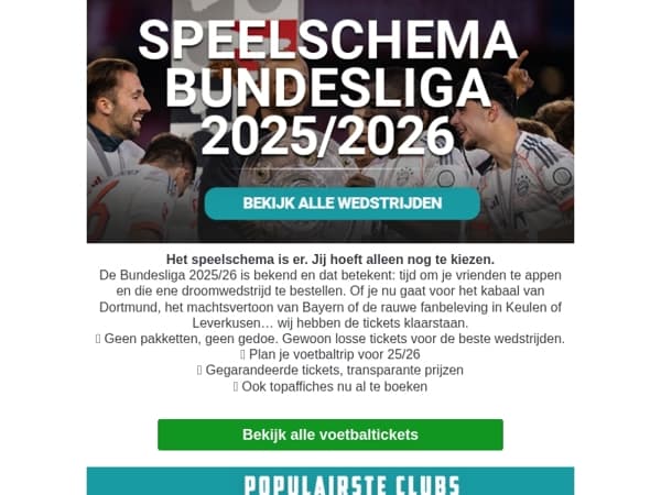 ⚡Bundesliga 25/26 = volle stadions en vette affiches 😍

