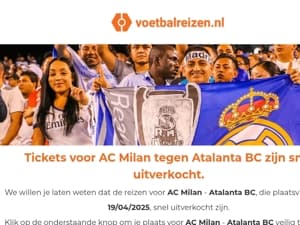 AC Milan tegen Atalanta BC is beschikbaar.