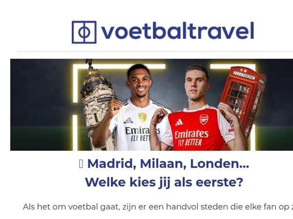 ⚽ De beste voetbal steden van Europa!