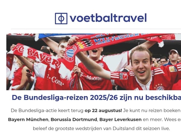 De Bundesliga-kalender 2025/26 is bekend⚽