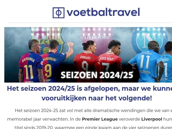 2024/25: Een seizoen om nooit te vergeten ⚽
