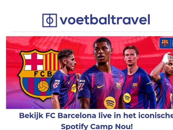 🔵🔴 Bekijk FC Barcelona in Spotify Camp Nou