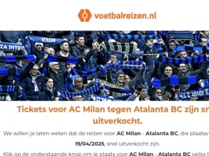 AC Milan tegen Atalanta BC is beschikbaar.