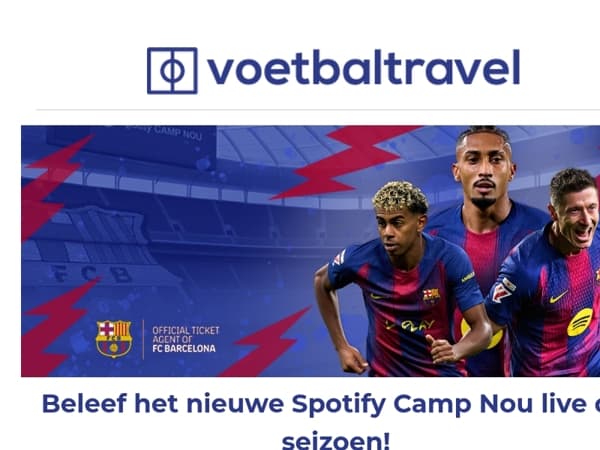 🔴🔵 FC Barcelona is officieel terug in Spotify Camp Nou!