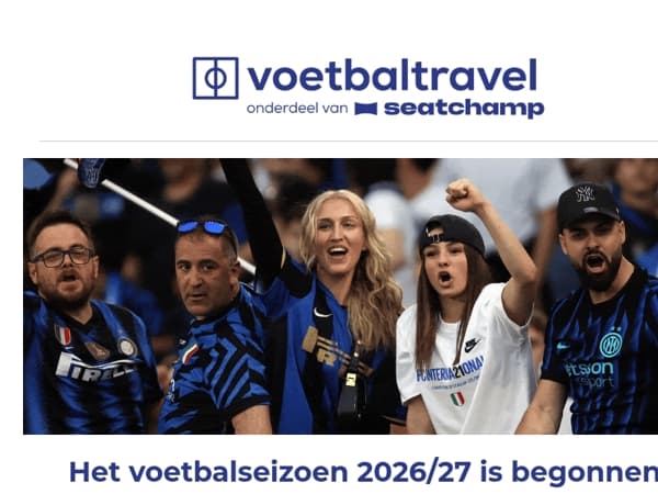 ⚡⚽ Het voetbalseizoen 2026/27 is begonnen!
