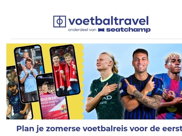 ⚽☀️ Wees erbij wanneer het nieuwe seizoen van start gaat.