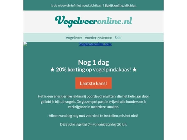 Nog 1 dag!🐦‍⬛