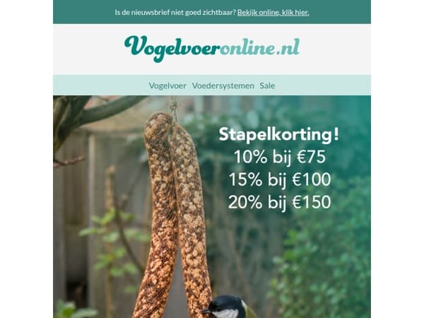 20% Op Alles - Alleen vandaag