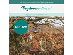 Nieuw in ons assortiment: diverse voedersystemen voor tuinvogels! 🌿