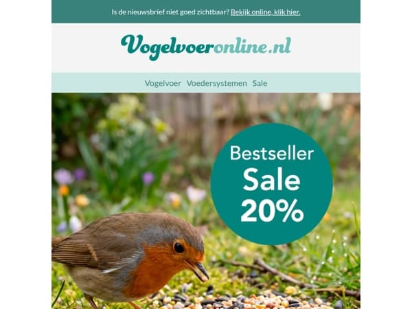 De Grote Vogelvoer Sale