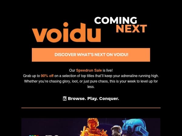 ⚡ Speedrun Sale — Feb 4 – 10