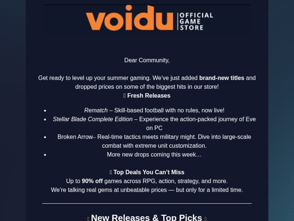 🚨 New Games Just Dropped + Massive Deals Inside!