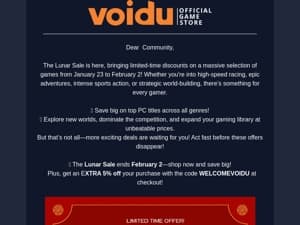 🌙 Lunar Sale is On – Don’t Miss These Deals! 🎮