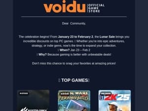 The Lunar Sale Is Here! 🎮✨