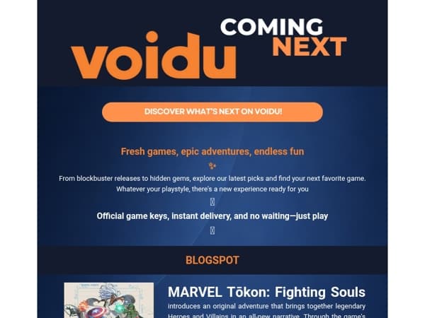 DISCOVER WHAT'S NEXT ON VOIDU!