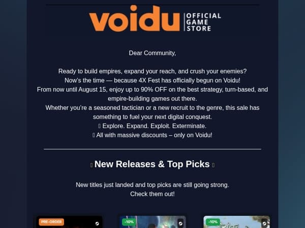 🔥 Conquer the Sale: 4X FEST is Live!