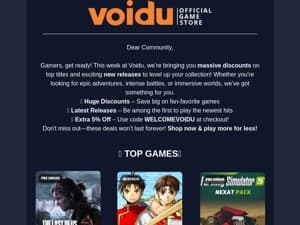 T🎮 Fresh Deals & New Releases Await! 🚀