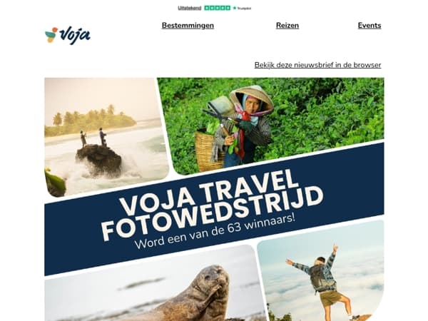 Voja Fotowedstrijd – Vertel jouw reisverhaal