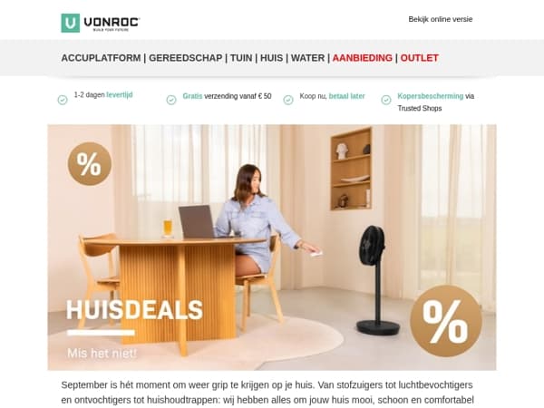 Een frisse start na de zomer voor jouw huis ✨