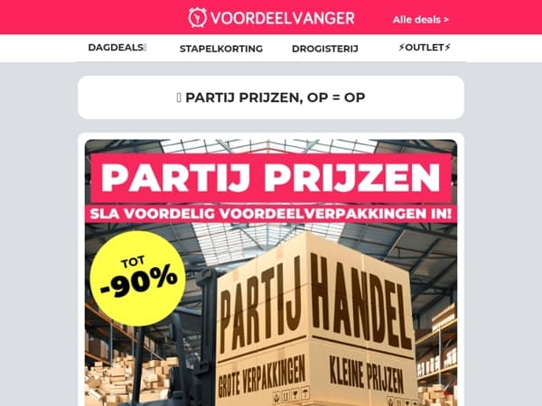 💥 LAATSTE KANS 💥 Partij Handel: Korting Op Grootverpakkingen, Multipack, 1+1 Gratis En Meer!