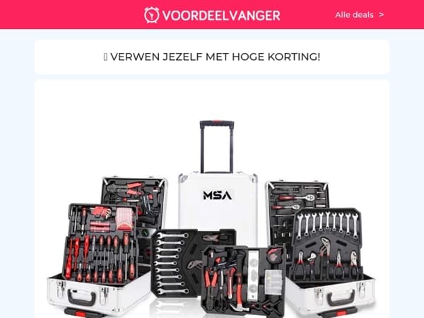 🛠️🚨 84% KORTING: Gereedschapstrolley / Comfort Seat Gelkussen 1+1 / Softshell Zomerjas / Multi Bakken 3+3 / Draagbaar Gasfornuis