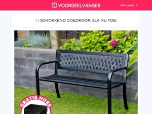 🤯 VOORJAARSGEKTE: Stalen Tuinbank -60% Korting / Ultra Dunne Solar Lamp 1+1 / Outdoor Vloerlamp / Aanpasbaar Kussen 1+1 / Camping Gasfornuis