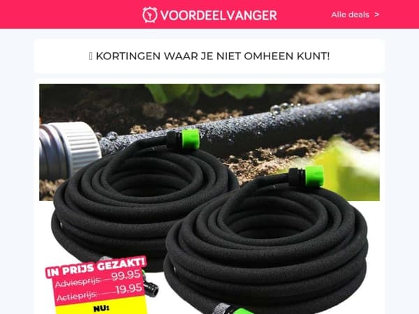 💦 1+1 GRATIS: Druppelslang (Nergens Goedkoper) / HP Laptop Windows 11 / Keramische Pannenset / Dakgootlamp 1+1 / Fix Tape 1+1