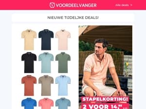 NIEUW! Mario Russo Polo's 👕 (Stapelkorting!) / Balkonbak of Bloempot / Privacyscherm / Accu Boormachine / Mini Stofzuiger