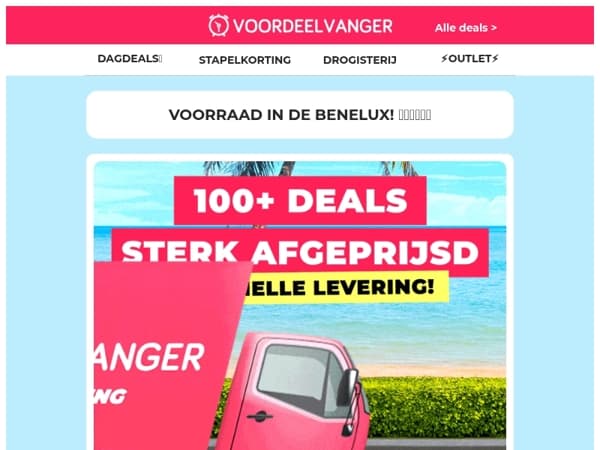 OUTLET 🚚🔥 150+ deals met snelle levering!!
