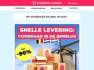 ⚡️ SNELLE LEVERING: alle voorraad in de BeNeLux!