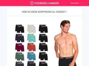 ⚡️ MEGADEAL -70% Korting ⚡️ 10-Pack Boxershorts / Gordijnen Stapelkorting / Bolderkar / Endoscoop / Spray Mop