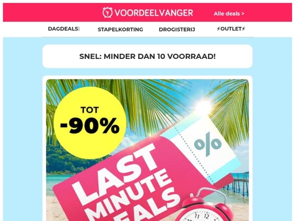 🔥 Last Minute UITVERKOOP... laatste stuks voor opruimprijzen! ⏰