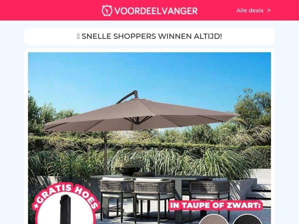 🌶️HOT🔥 HOT 🚒HOT: Zweefparasol Met 73% Korting / Mario Russo Polo / Elektrische Snoeischaar / Koeltas XL / Anti-Klimstrips