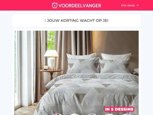 🤩 SUPERSALE: 100% Katoen Flanel Dekbedovertrek -70% Korting / 4x Motion Lampen / Soundbar Aluminium / Gel Pantoffels / Thermometerlamp 1+1